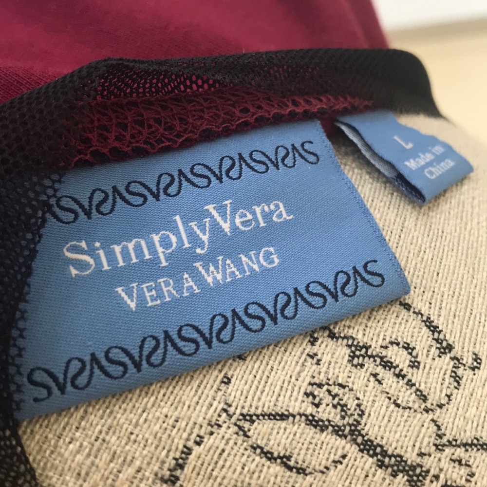 New Simply Vera Wang Sequin Tunic - image 6